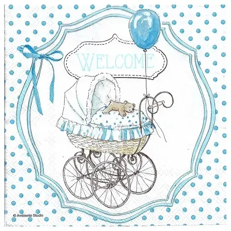 Deco Foam 965 tovagliolo decoupage 33x33 cm singolo