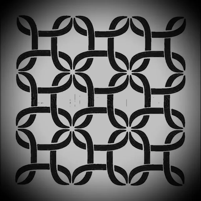 Deco Foam HD044 stencil decorativo 50x50 cm per pareti