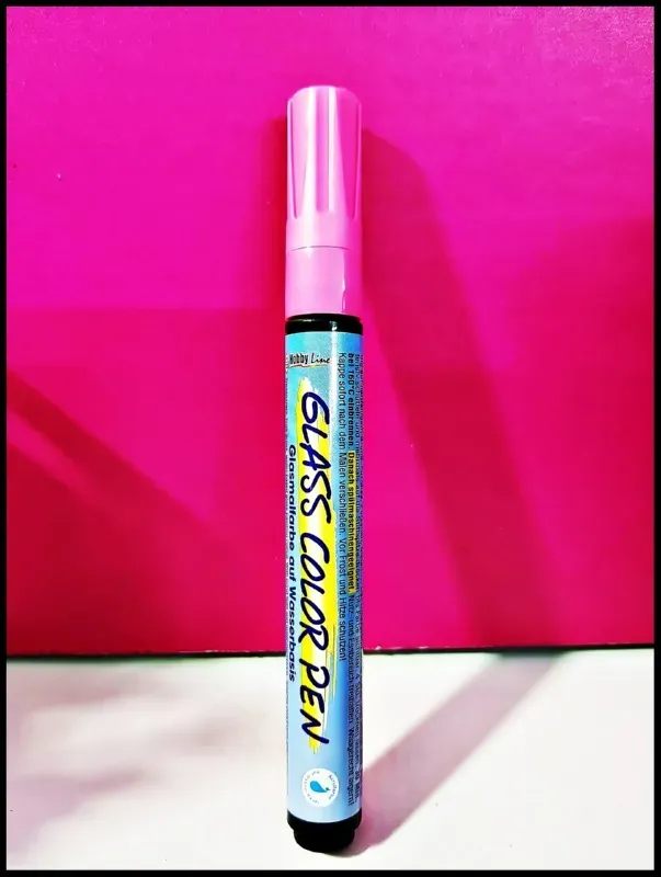Kreul Glass Color Pen rosa pennarello vetro D-0342655