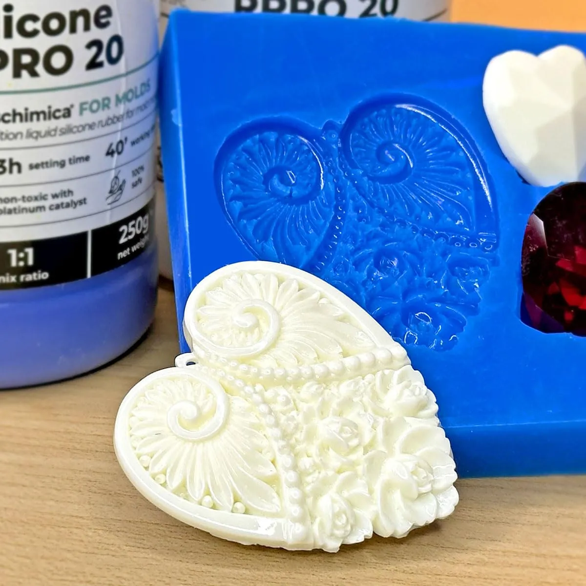 Reschimica R PRO 20 silicone per stampi 0,5 kg medio