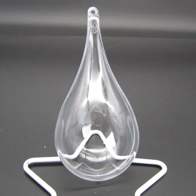 Deco Foam goccia plexiglass divisibile 14 cm trasparente