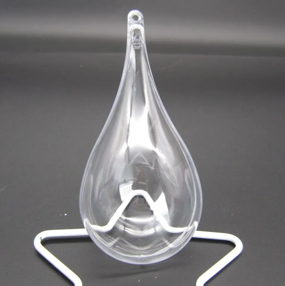 Deco Foam goccia plexiglass divisibile 14 cm trasparente