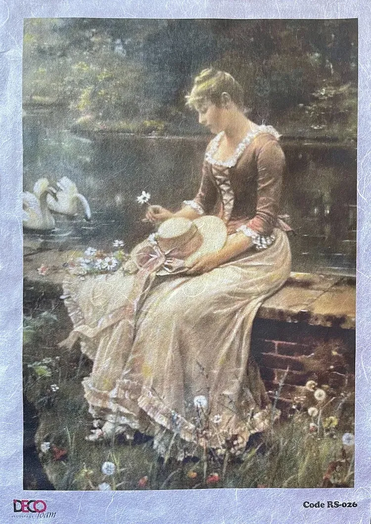 Deco Foam RS-026 carta riso A4 decoupage