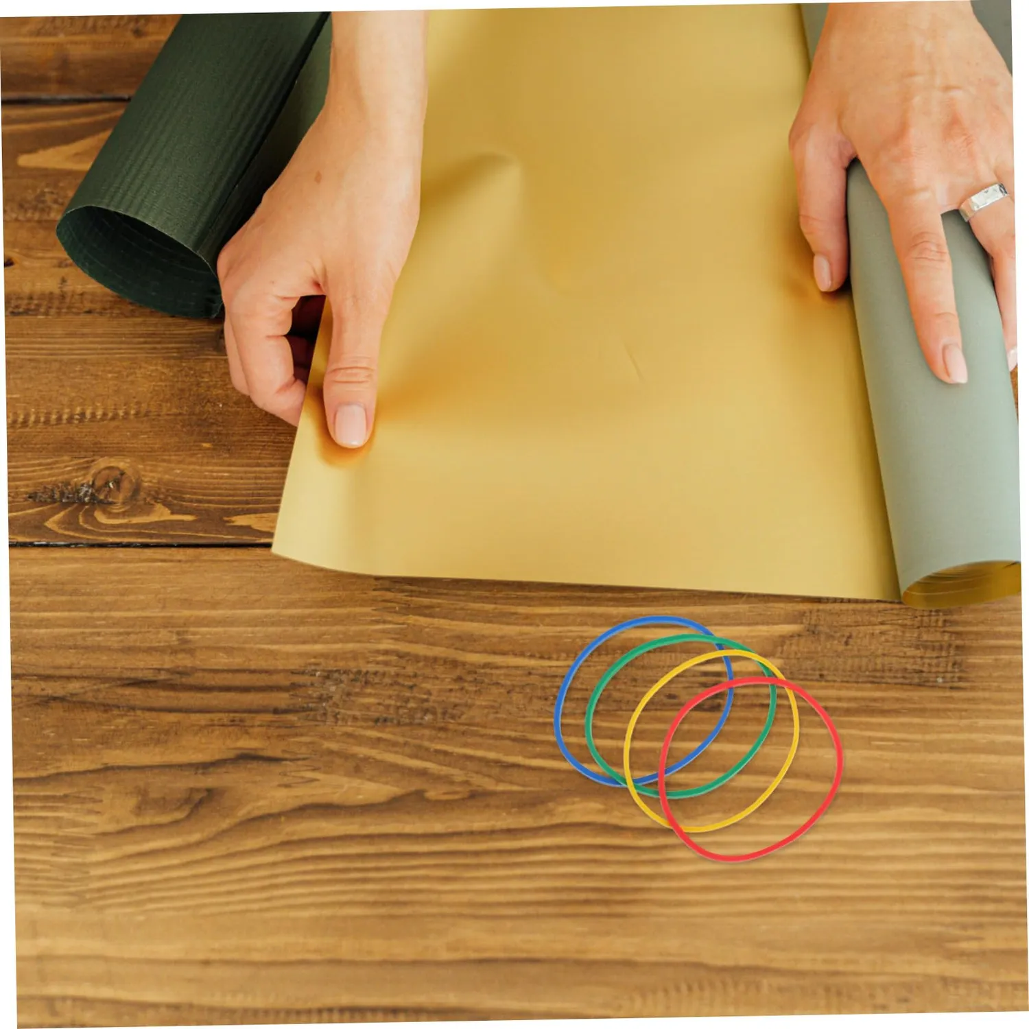 Angoily Elastici Ufficio elastici gomma colorati multifunzione
