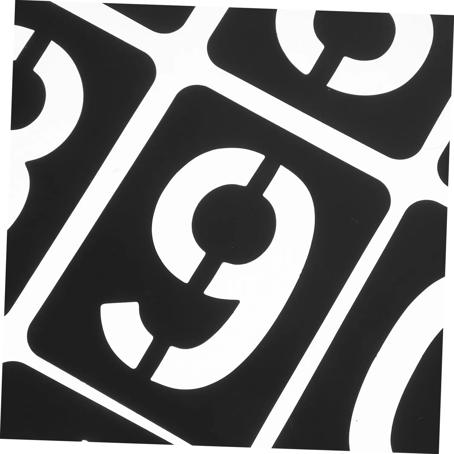 Angoily stencil lettere e numeri 42 pezzi riutilizzabili