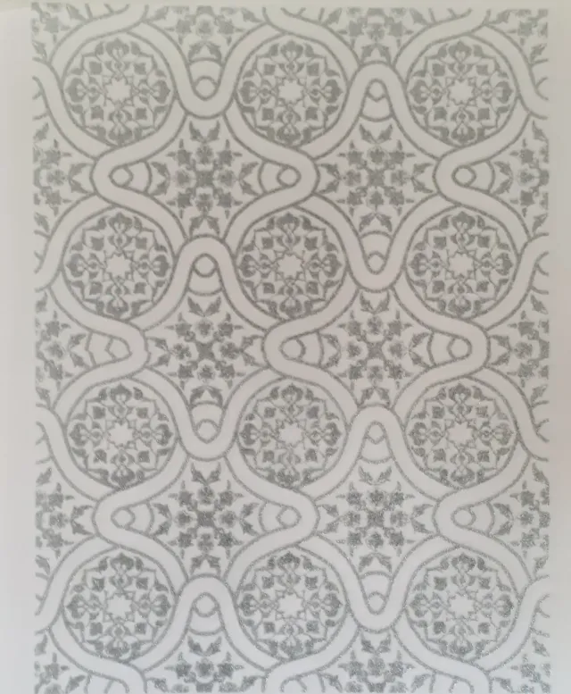 Deco Foam 49 carta di riso argento 25x35 cm
