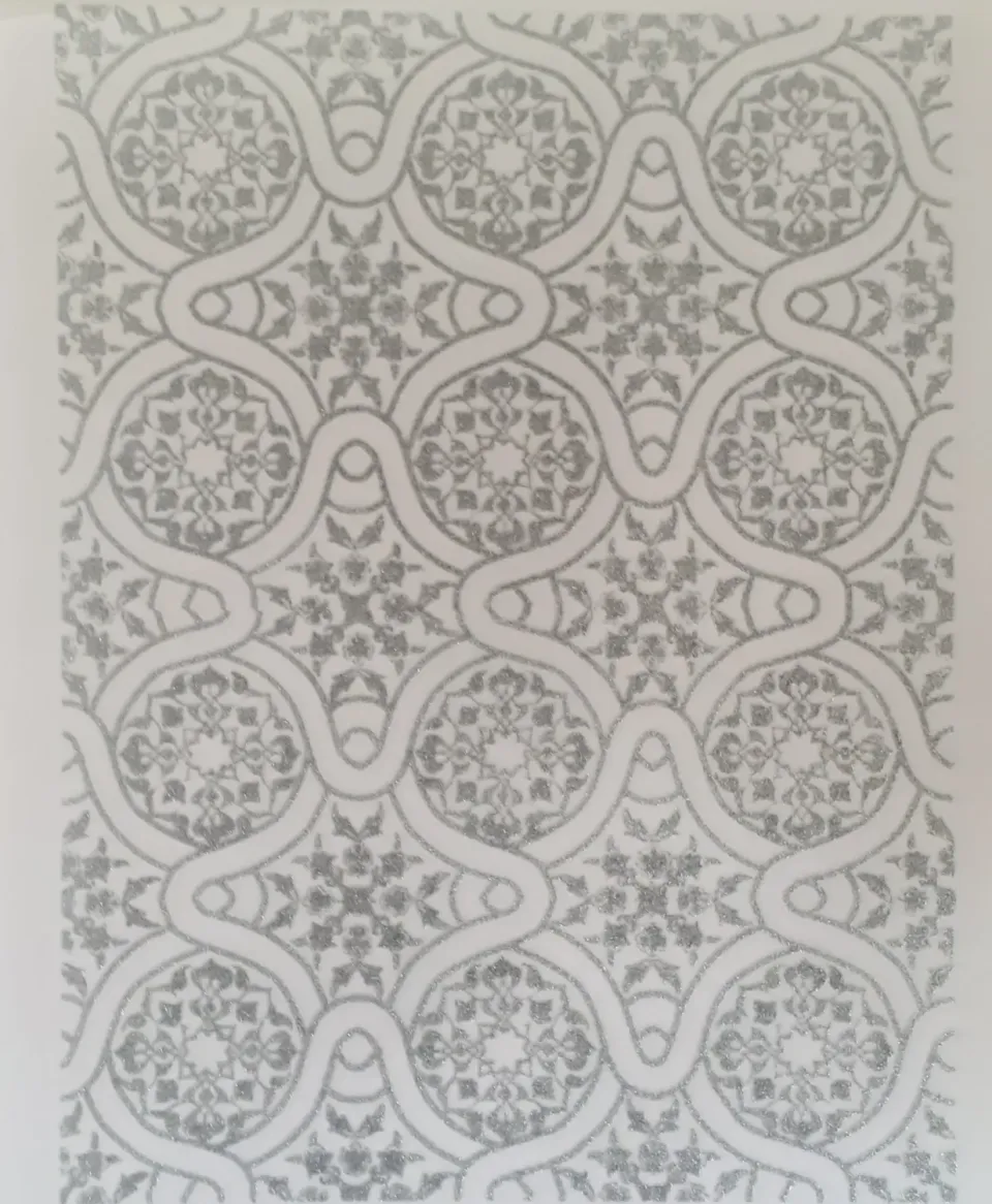 Deco Foam 49 carta di riso argento 25x35 cm