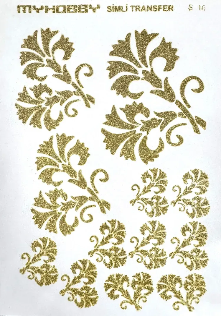 Deco Foam S16 Carta Transfer Oro 25x18cm metallizzata
