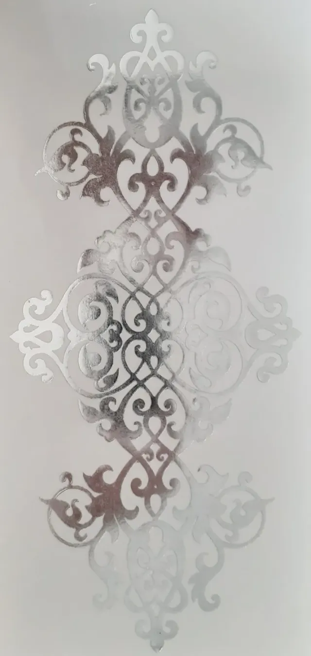 Deco Foam VT01 carta di riso argento 32x16 cm metallizzata