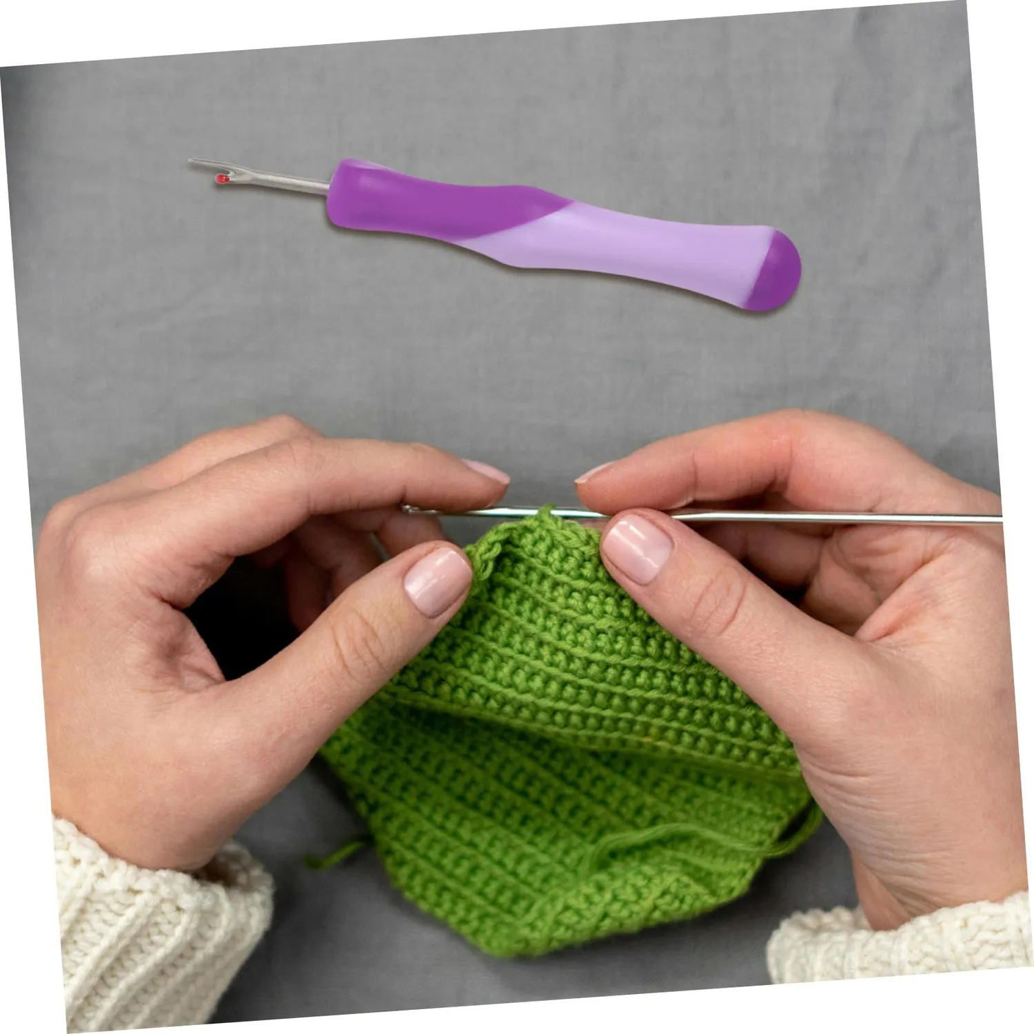 Angoily Scucitore Cucito 2 Pezzi Manico Viola Affilato