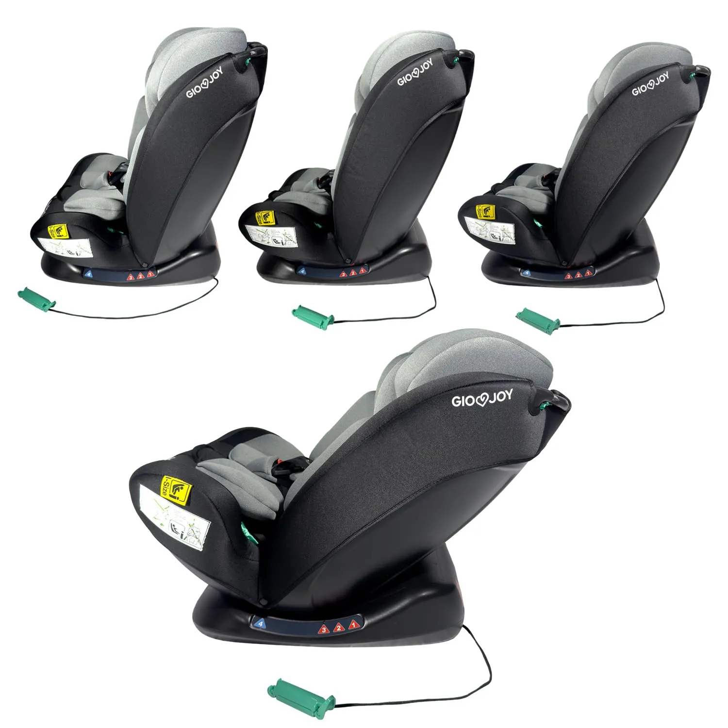 Giodicart GioJoy 40-150 seggiolino auto 0-12 anni reversibile