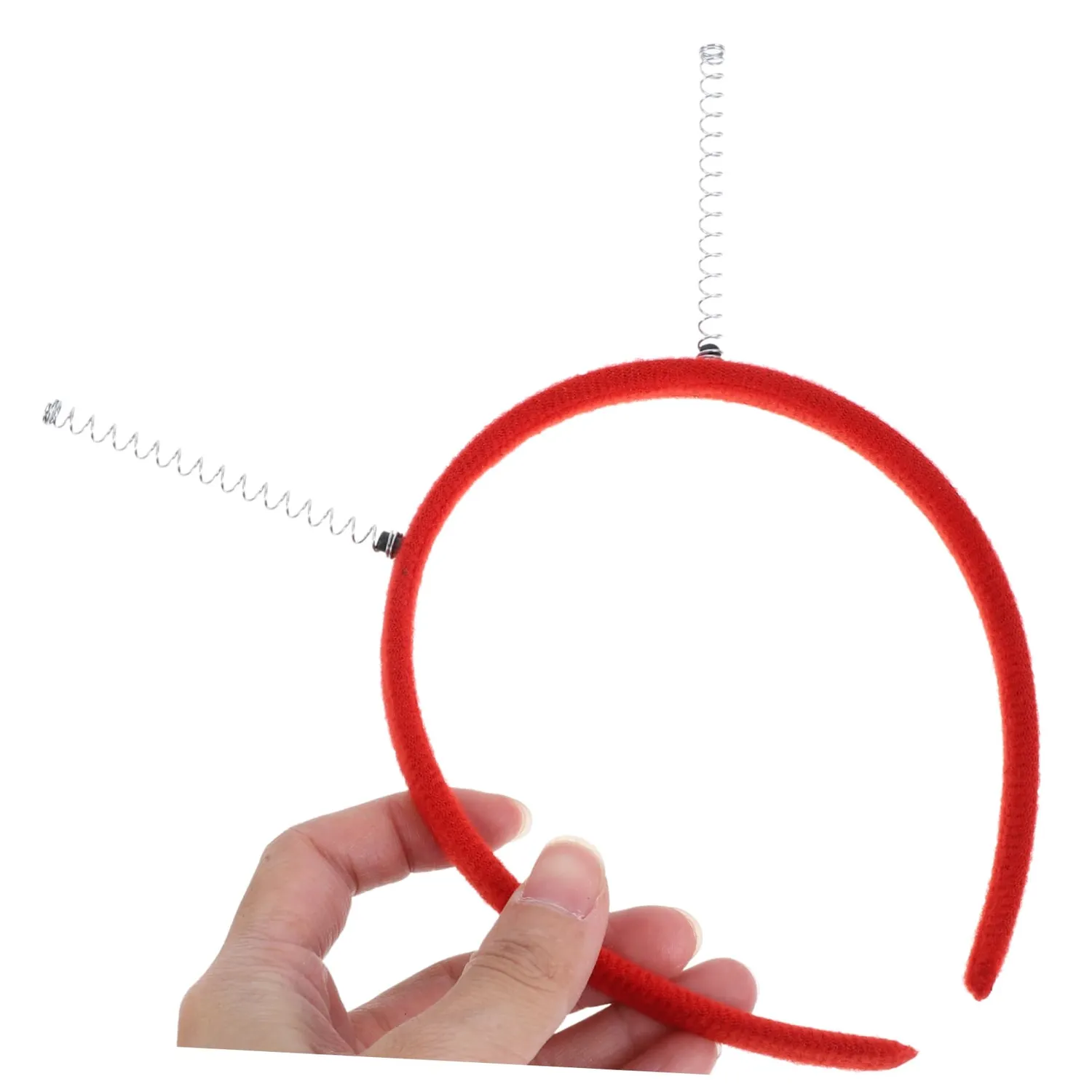 Angoily cerchietto alieno antenne 10 pezzi nero e rosso