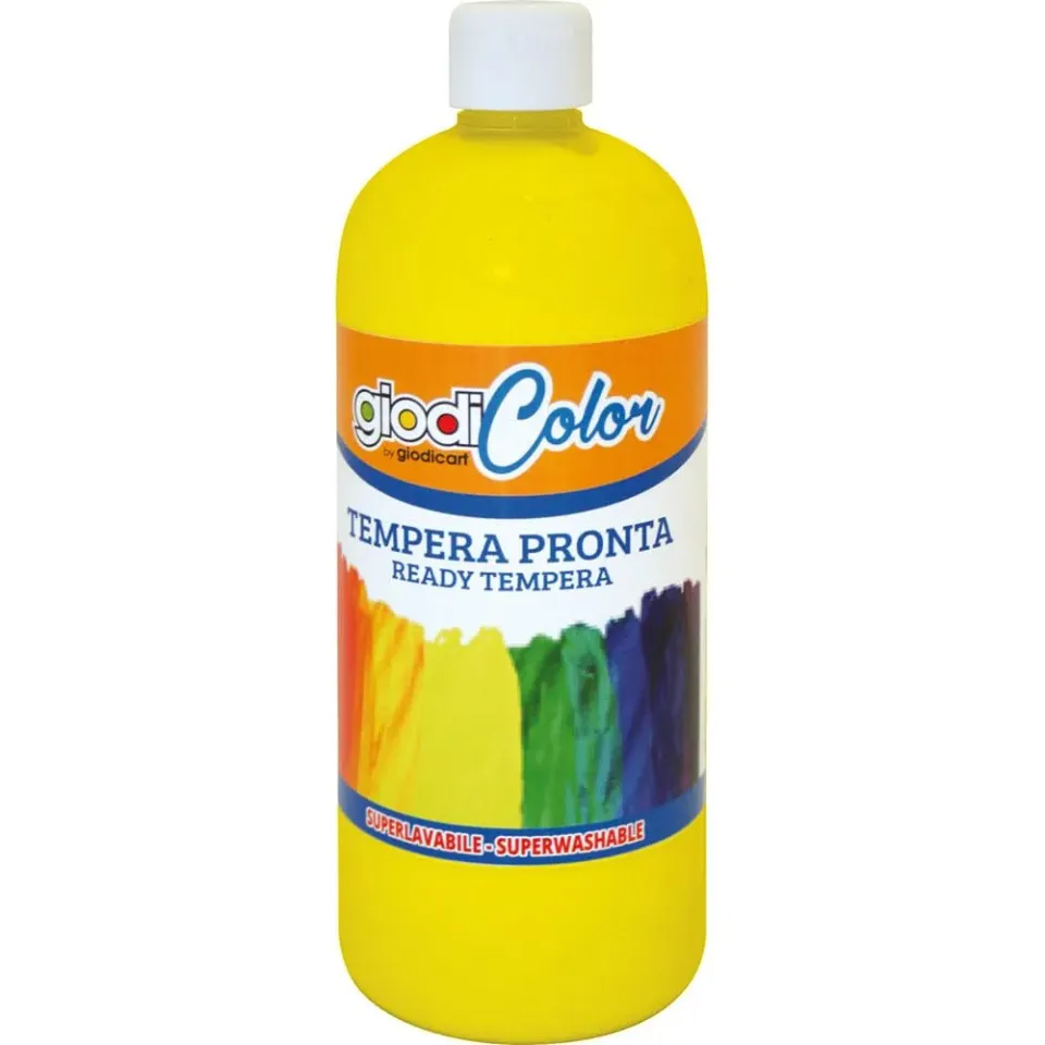Giodicart Giodicolor Giallo Primario tempera pronta 1000 ml coprente