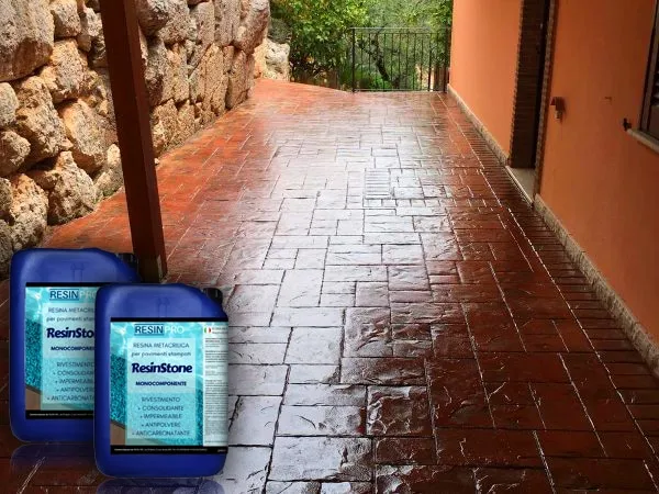 Naturesin ResinStone Resina Metacrilica Pavimenti Lucida