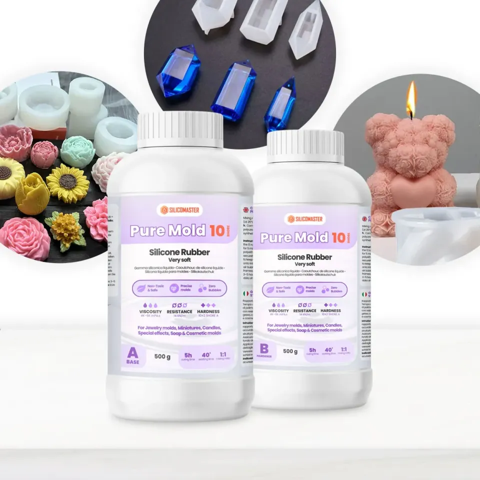 Naturesin Pure Mold 10 silicone per stampi Shore A 10 morbido