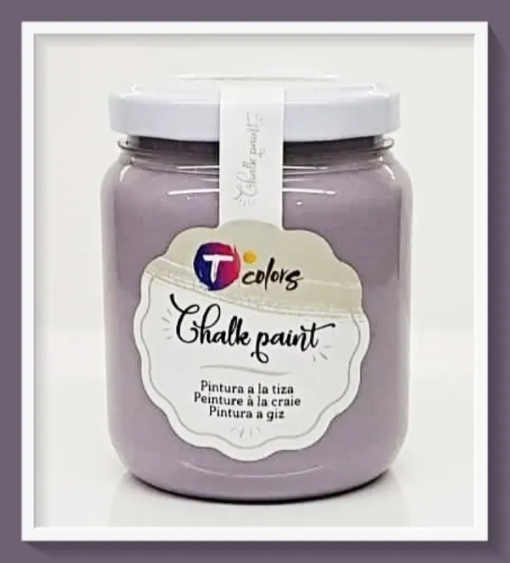 Deco Foam Tcolors colore gesso Lavender 175ml opaco