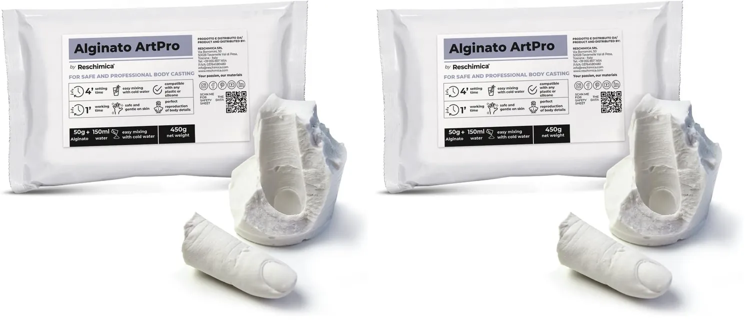 Reschimica Artpro alginato cromatico impronte 450 gr atossico