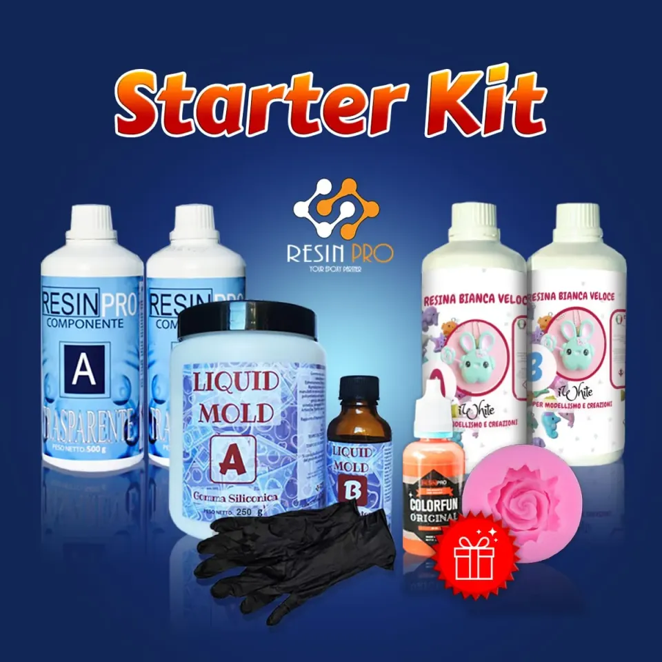 Naturesin Starter Kit resina e gomma liquida 2,3 kg