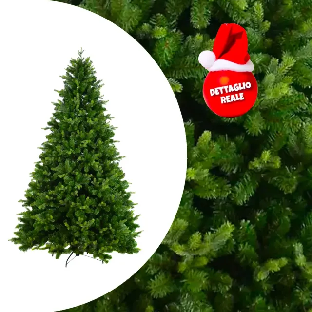 Giodicart Forest Hill Albero Natale Artificiale 210 cm Realistico