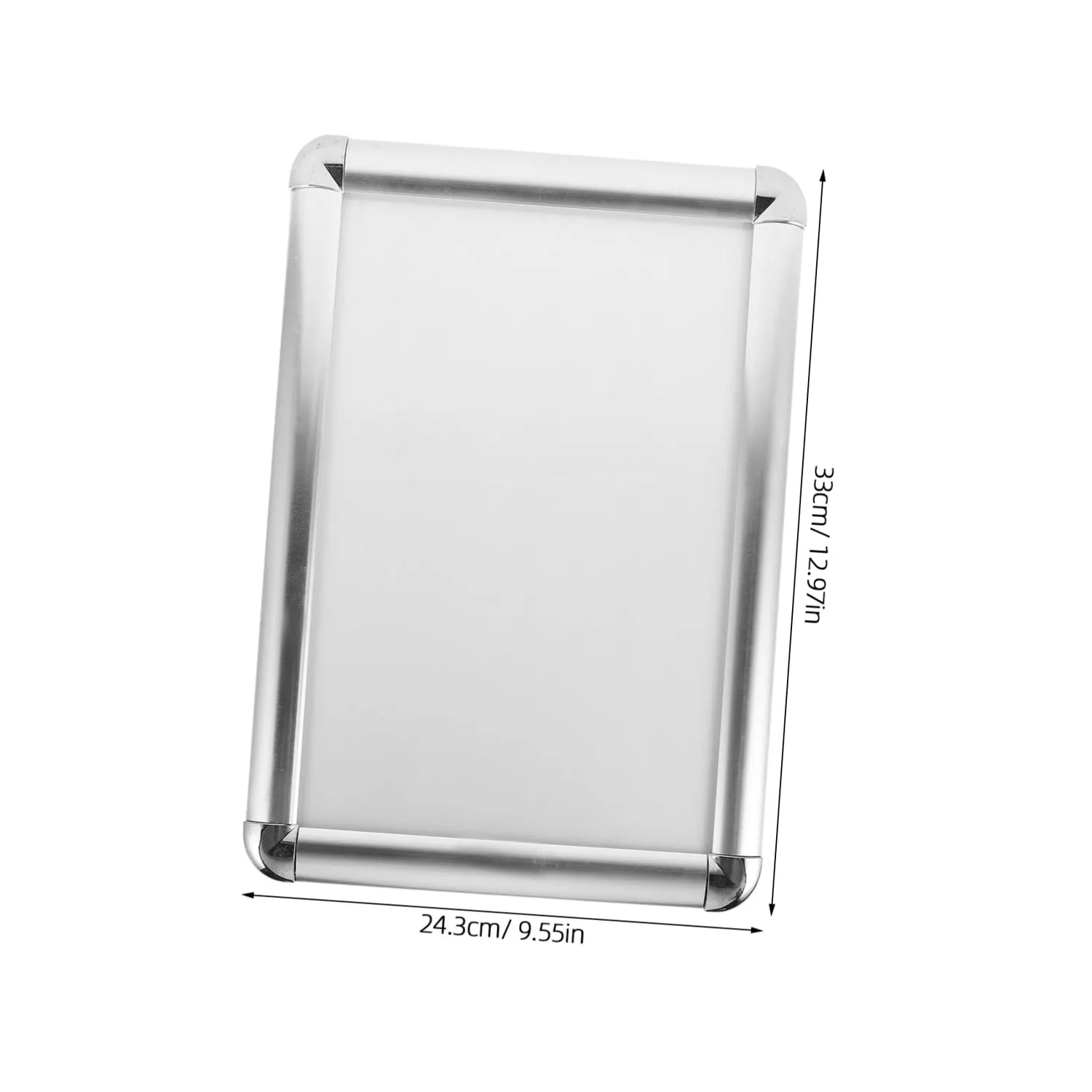 Angoily Cornice in Alluminio Argento per Poster Parete