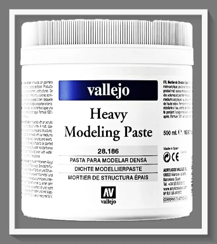 Vallejo VAL28186 pasta acrilica 500 ml opaca