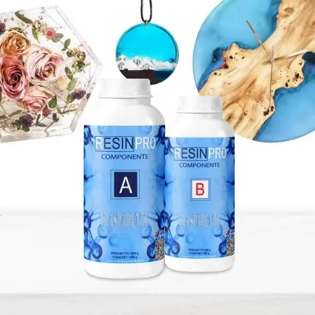 Naturesin Resina Epossidica Trasparente Multiuso Atossica Colate 2 cm