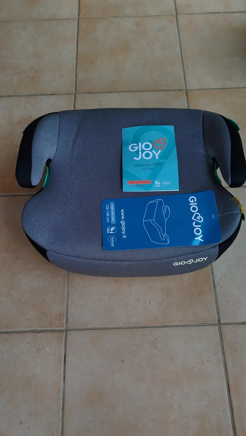GIODICART GioJoy iSize rialzo auto 125-150 cm leggero
