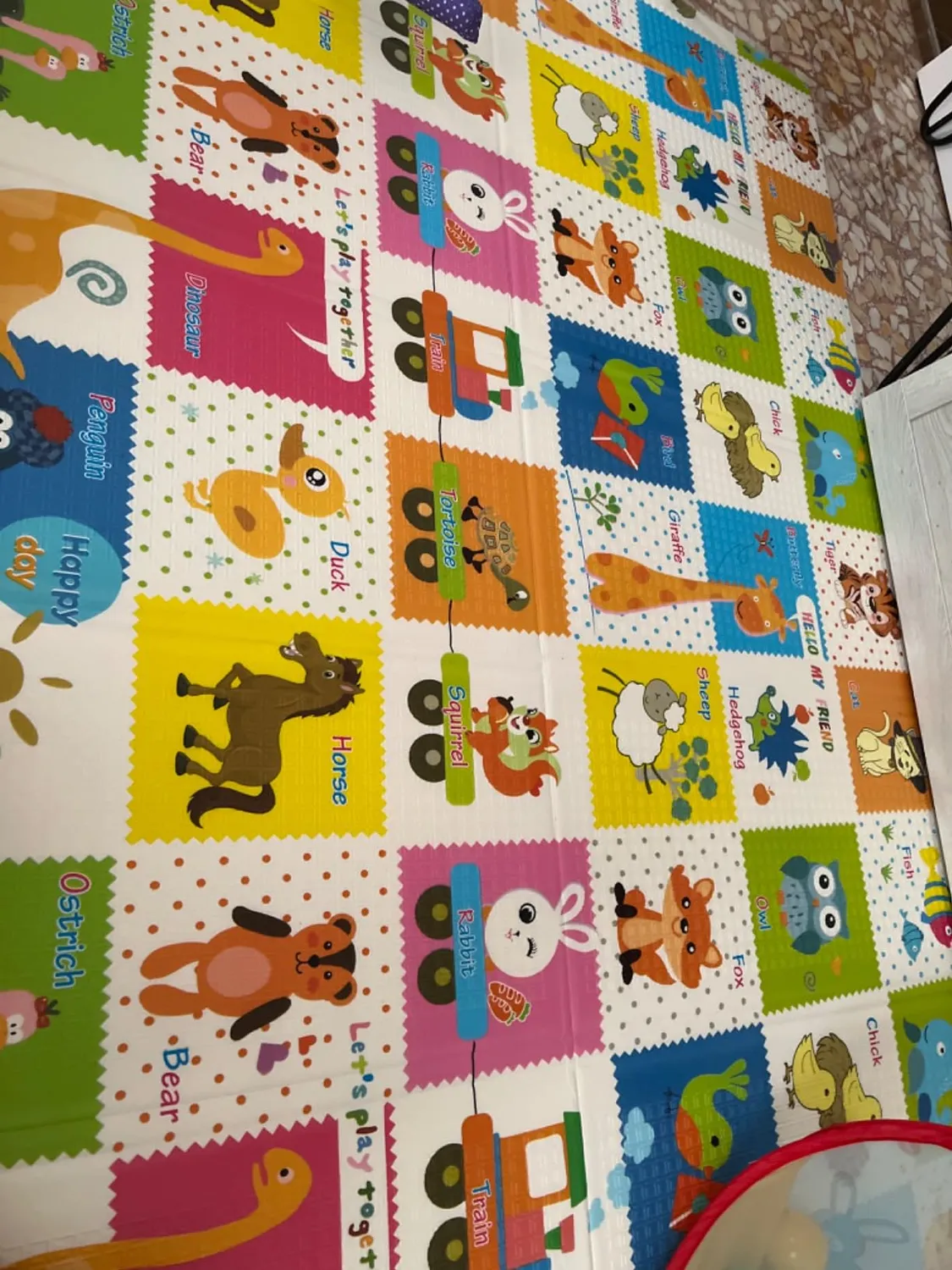Giodicart Primi Passi Tappeto Gioco Pieghevole 200x150 Doppio
