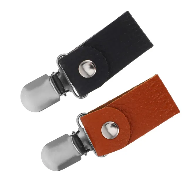 Angoily Clip per Cappello in PU 2 Pezzi Leggera da Viaggio