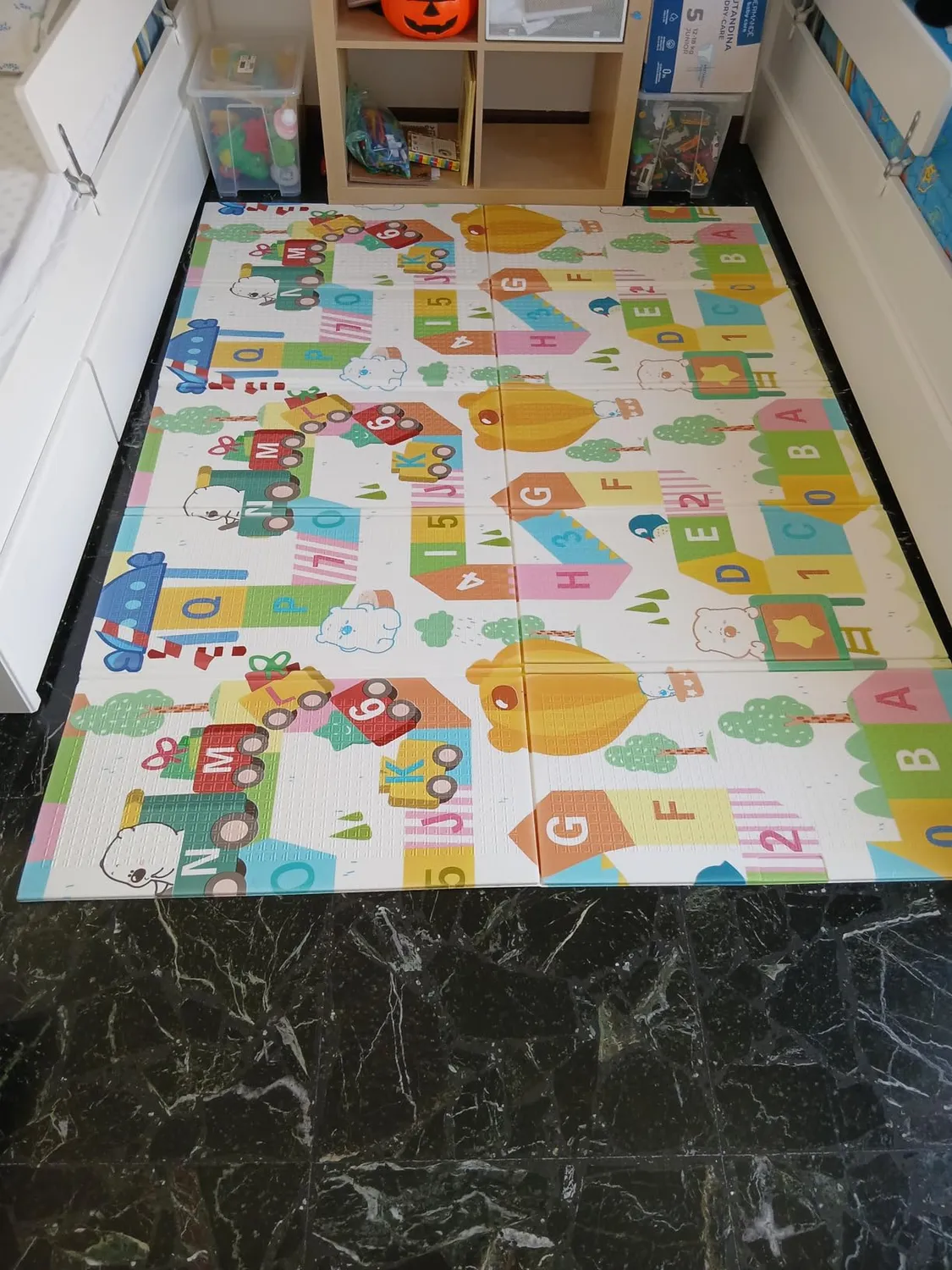 Giodicart Primi Passi Tappeto Gioco Pieghevole 200x150 Doppio