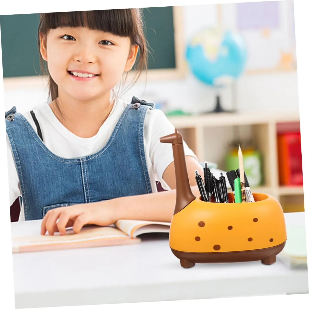 Angoily Portapenne Giraffa organizer scomparti da scrivania