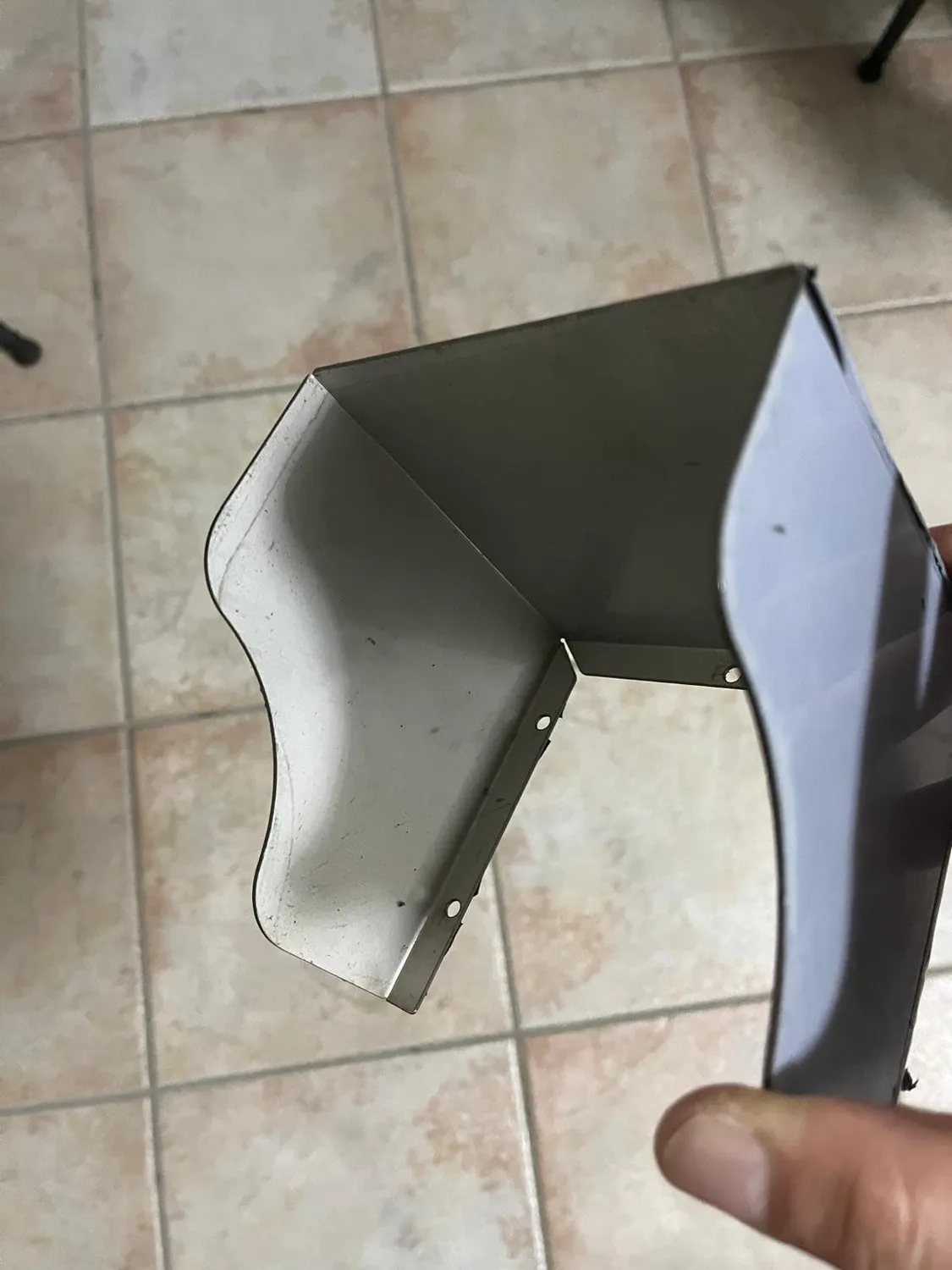 Angoily Parapioggia Campanello Acciaio Inox 125mm