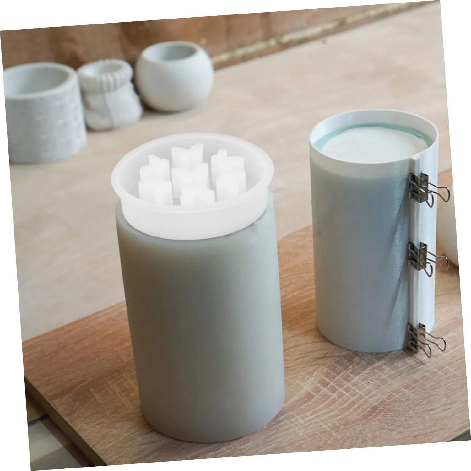 Angoily Stampo Silicone Farfalla Vasi Fiori inserto floreale