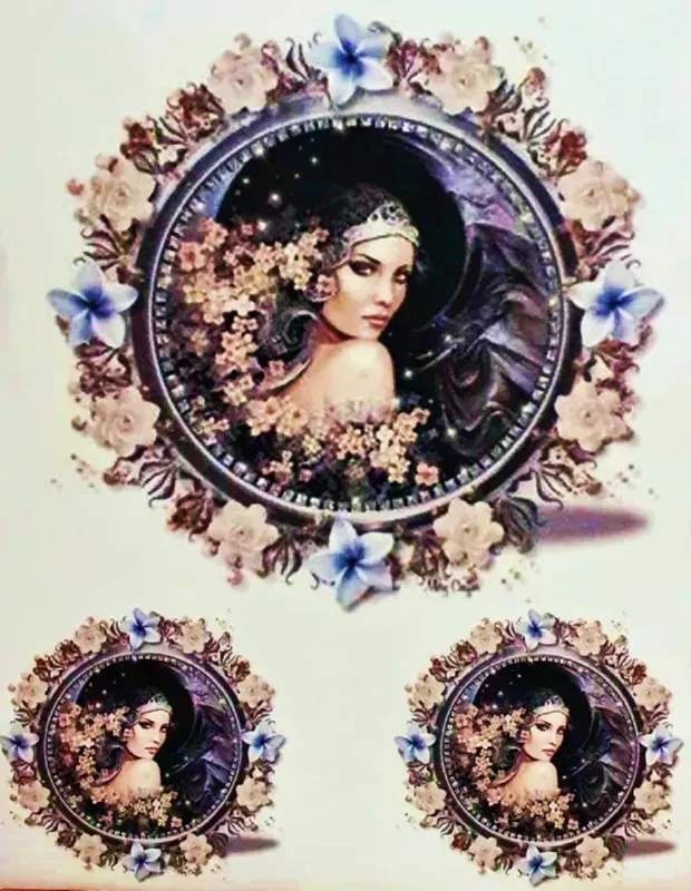 Tela DF-056 carta riso adesiva decoupage facile senza grinze