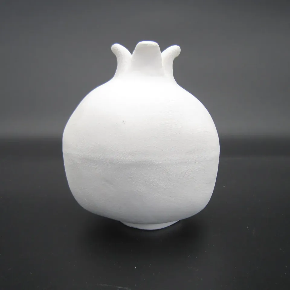 Deco Foam X-0119205 Melograno Ceramica Bianco Piccolo 11cm
