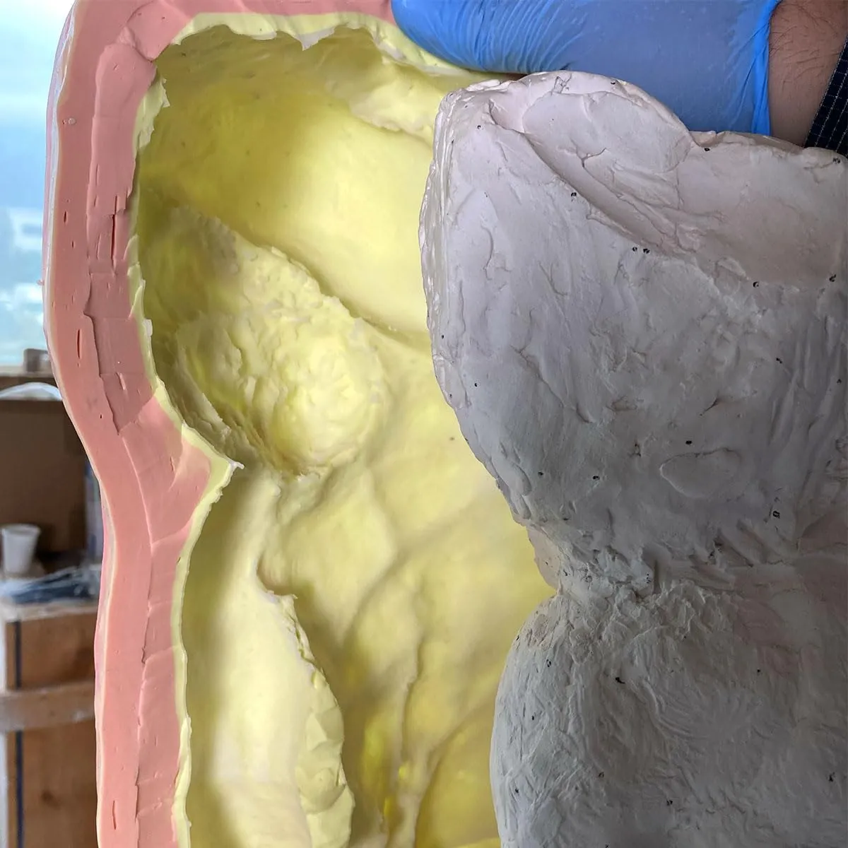 Reschimica R Sculpt gomma siliconica in pasta 10 kg verticale