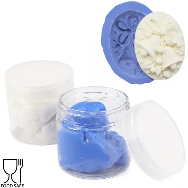Deco Foam pasta silicone stampi 2x150 g 300 g food