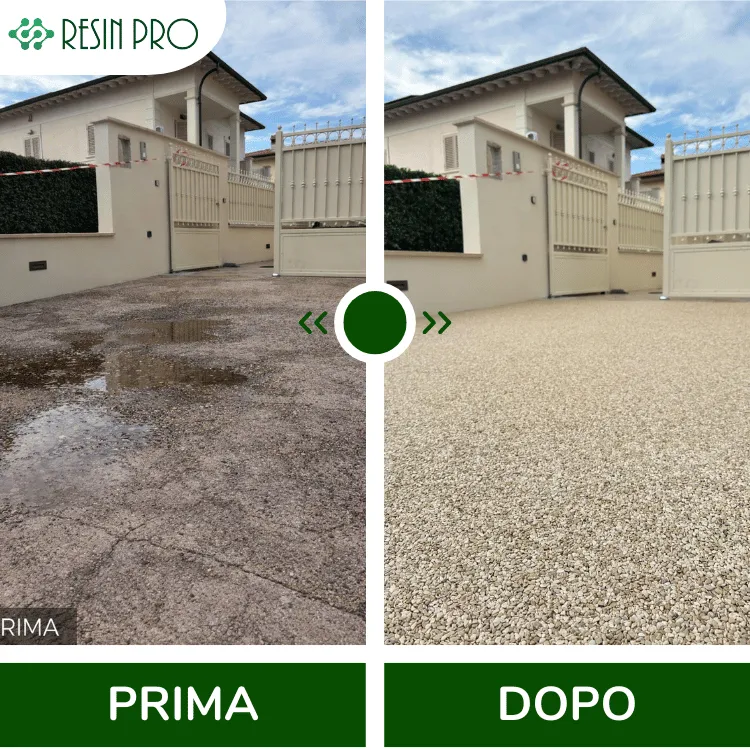 Naturesin Stonedrain kit pavimento drenante ciottoli