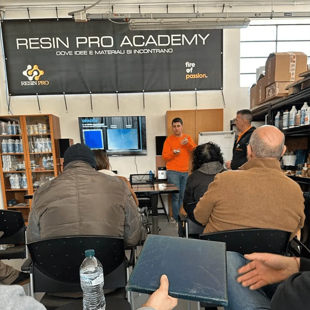 Naturesin Resin Pro Academy corso tavoli resina Pro