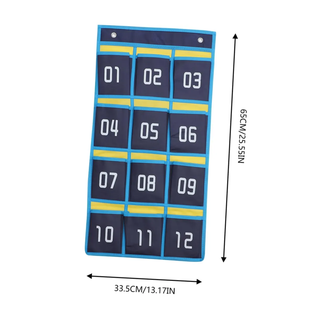 Angoily Organizer da parete portacellulari 2 pezzi blu