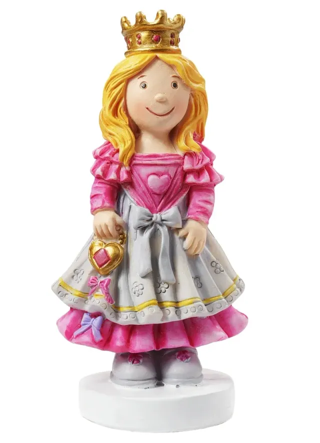 Deco Foam 3870157 principessa miniatura 10cm