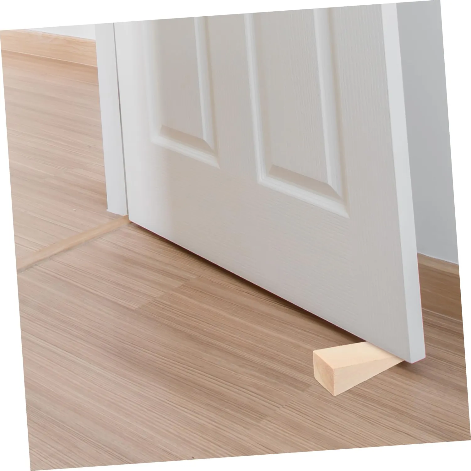 Angoily Fermaporta in legno a cuneo 4 pezzi resistenti