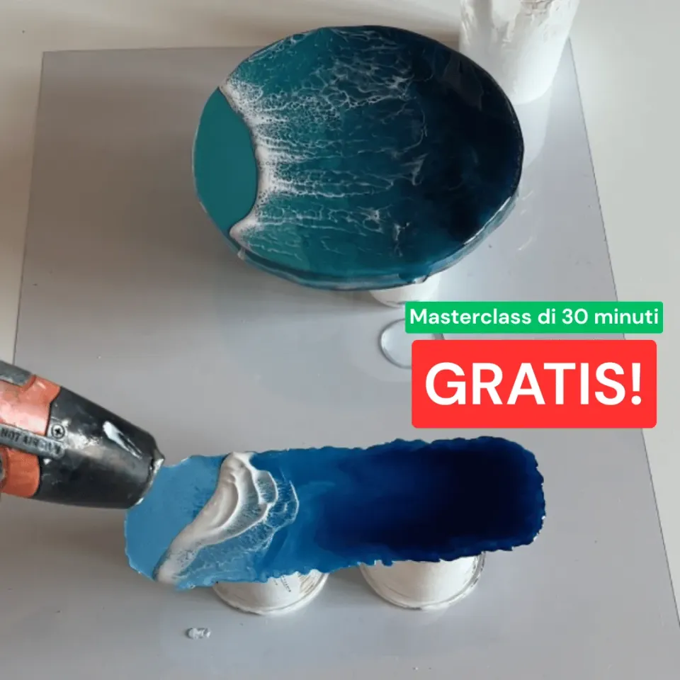 Naturesin Effetto Onda video corso resina gratuito