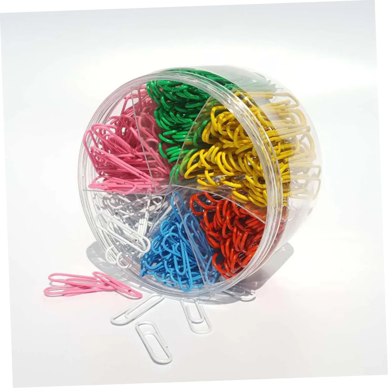 Angoily Graffette Colorate Metallo 500 Pezzi Ufficio