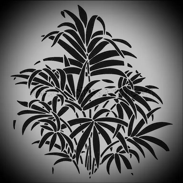 Deco Foam HD039 stencil decorativo 50x50cm riutilizzabile
