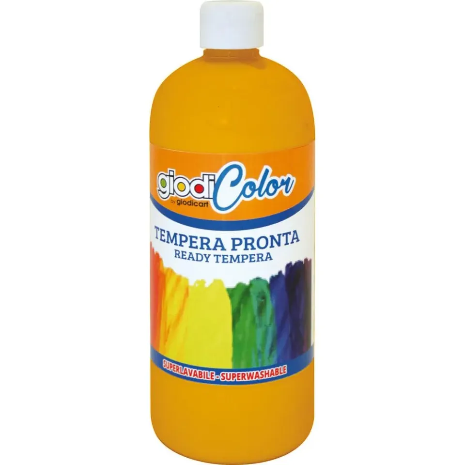 Giodicart Giodicolor Arancio tempera pronta 1000 ml coprente