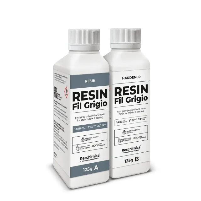 Reschimica Fil Grigio resina poliuretanica 250 gr grigia