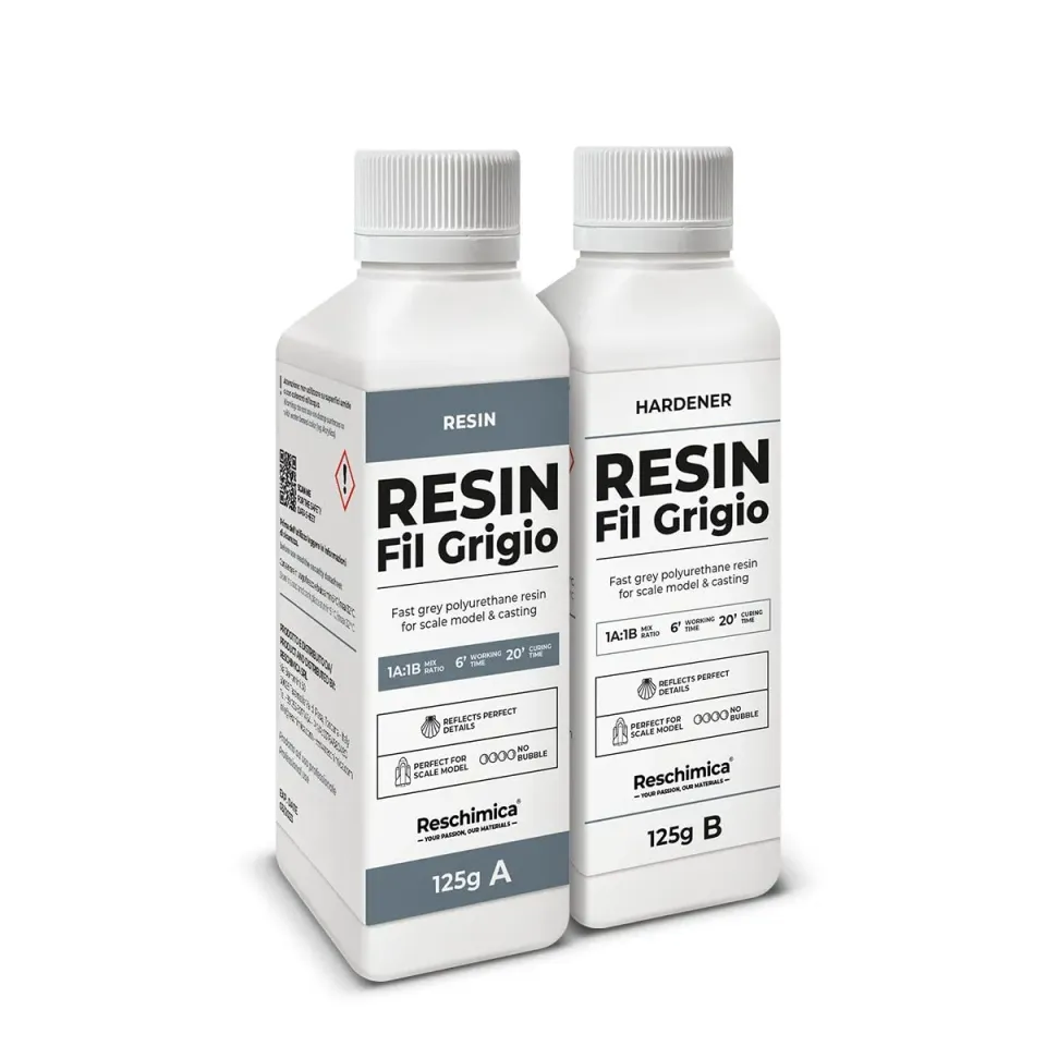 Reschimica Fil Grigio resina poliuretanica 250 gr grigia