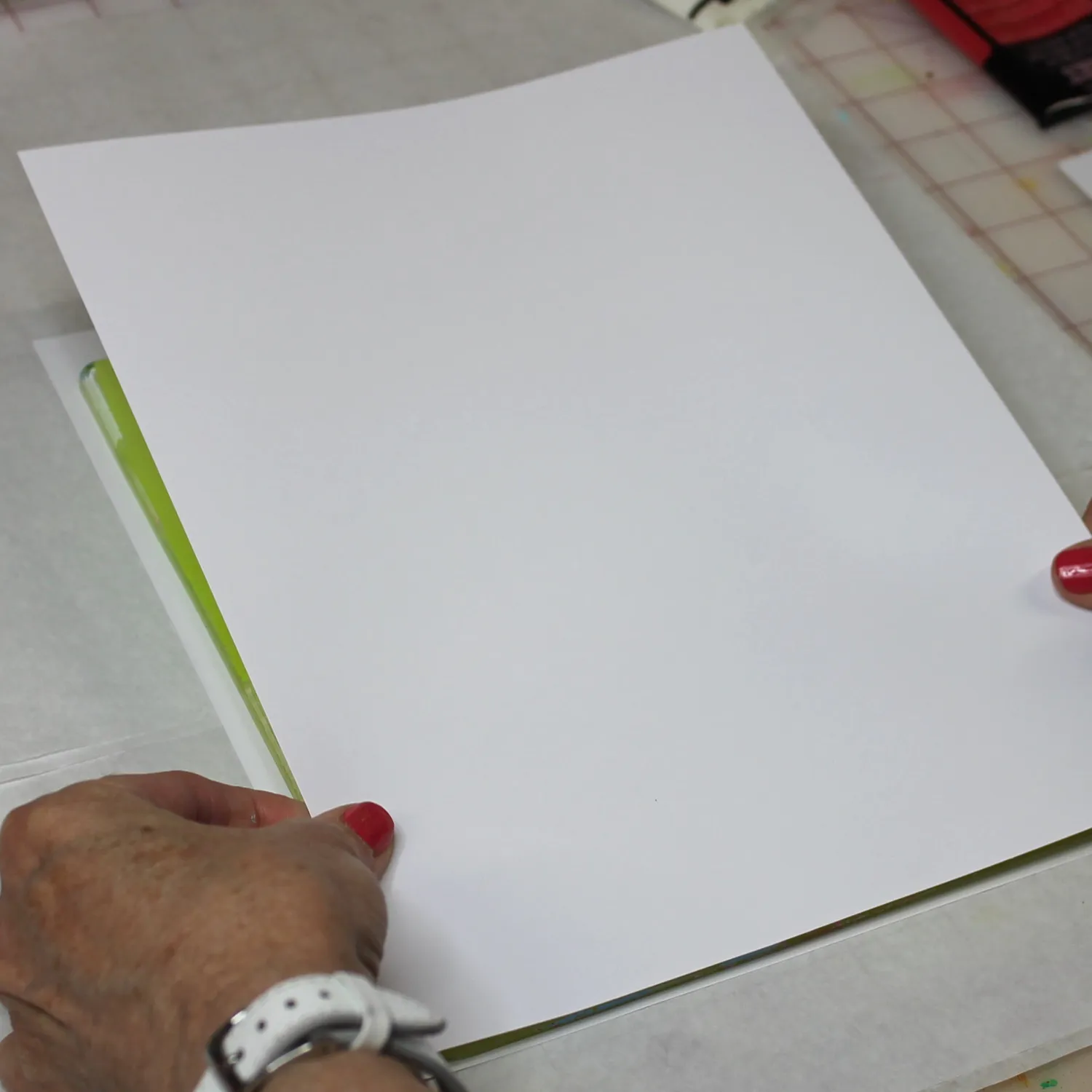 Gelli Arts piastra gel 8x10 stampa senza pressa