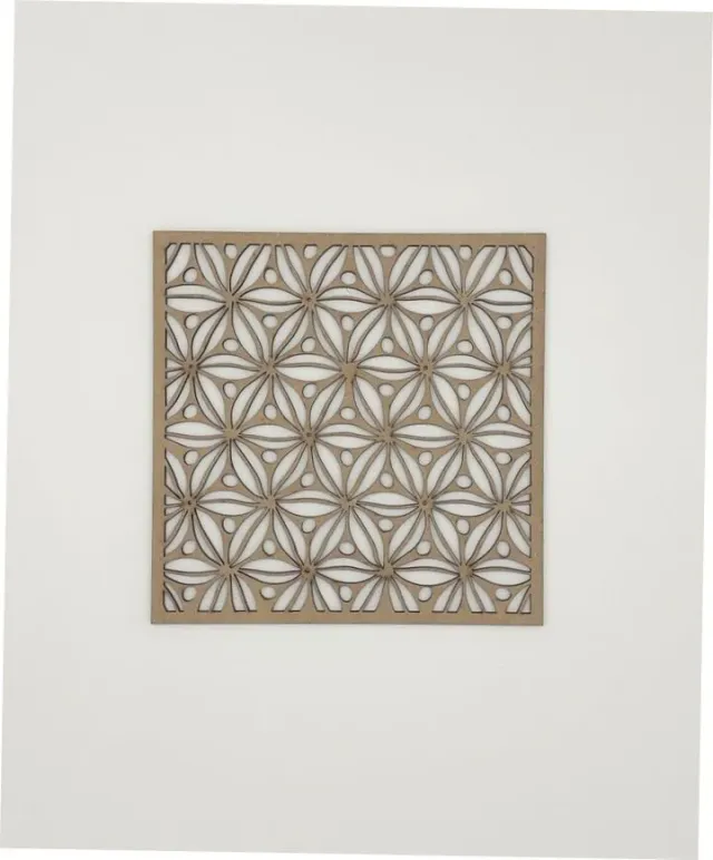 Deco Foam 41204 decorazione legno 22x22 cm sottile